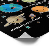 Neurodiverse universum Space Planet Special Poster (Hoek)