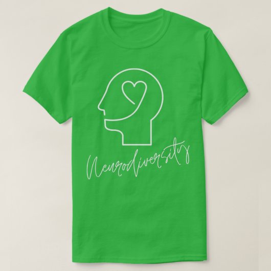 neurodiversiteit 17 t-shirt (Design voorkant)
