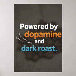 Neurodiversiteit Aangedreven door Dopamine & Donke Poster