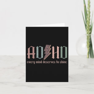 Neurodiversiteit ADHD Elke geest verdient het om e Kaart