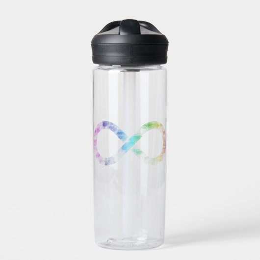 Neurodiversiteit (autisme, adhd, enz.) waterfles (Voorkant)
