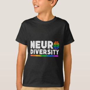 Neurodiversiteit Autisme ADHD Geestelijke Gezondhe T-shirt
