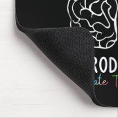 Neurodiversiteit - Autisme Spectrum ASD ADHD Rainb Muismat (Hoek)
