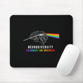 Neurodiversiteit Autisme Spectrum Hersenen ASS ADH Muismat (Met muis)