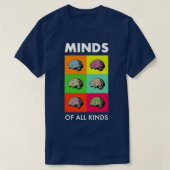 Neurodiversiteit Brain ADHD Autisme Awareness 1 T-shirt (Design voorkant)