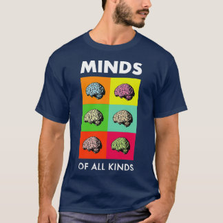Neurodiversiteit Brain ADHD Autisme Awareness 1 T-shirt