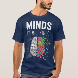 Neurodiversiteit Brain ADHD Autisme T-shirt