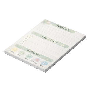 Neurodiversiteit Brain Dump Dagelijkse Check   Sal Notitieblok