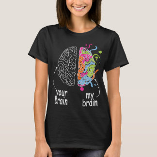 Neurodiversiteit Brain Dyslexie Autisme T-shirt