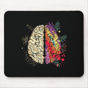 Neurodiversiteit Brain Mental Health Autisme Aware Muismat