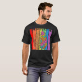 Neurodiversiteit Brain Neurodidiverse T-shirt (Voorkant volledig)