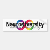 Neurodiversiteit bumpersticker (Voorkant)