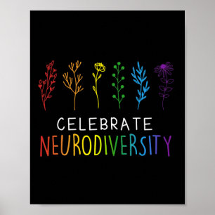 Neurodiversiteit Geestelijke gezondheid Autisme Be Poster