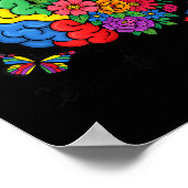 Neurodiversiteit Hersen Autisme Bewustzijn ASD ADH Poster (Hoek)