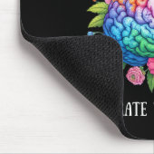 Neurodiversiteit Hersenen ADHD Bewustzijn ASS Auti Muismat (Hoek)