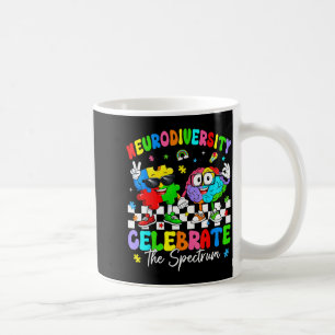 Neurodiversiteit hersenen autisme bewustzijn asd a koffiemok