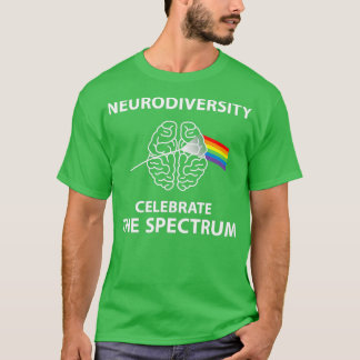 Neurodiversiteit Het spectrum van autistische Rai  T-shirt