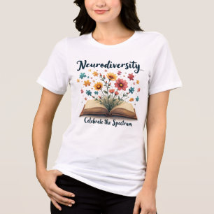 Neurodiversiteit: het spectrum vieren Tri-Blend shirt