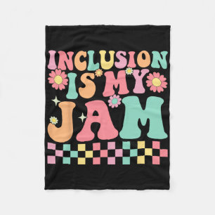 Neurodiversiteit Inclusie Is Mijn Ding Autism Spec Fleece Deken