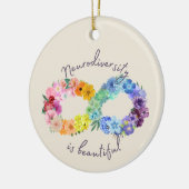 Neurodiversiteit is een mooi Floral Ornament (Links)