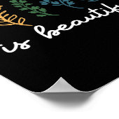 Neurodiversiteit is een mooie vorm van ADHD met au Poster (Hoek)