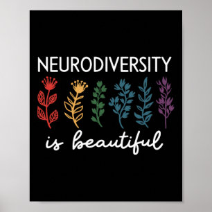 Neurodiversiteit is een mooie vorm van ADHD met au Poster