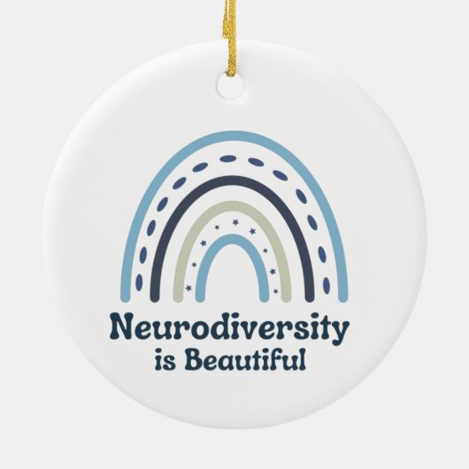 Neurodiversiteit is een prachtig ornament (Achterkant)