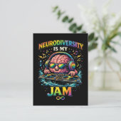 Neurodiversiteit Is Mijn Ding Briefkaart (Staand voorkant)