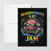 Neurodiversiteit Is Mijn Ding Briefkaart (Voorkant / Achterkant)