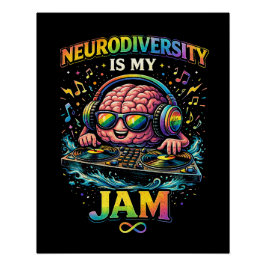 Neurodiversiteit Is Mijn Ding Perfect Poster