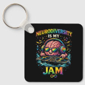 Neurodiversiteit Is Mijn Ding Sleutelhanger (Voorkant)
