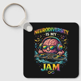 Neurodiversiteit Is Mijn Ding Sleutelhanger