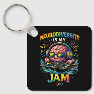 Neurodiversiteit Is Mijn Ding Sleutelhanger