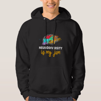 Neurodiversiteit is mijn Jam Cool Autistic Awarene Hoodie