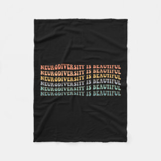 Neurodiversiteit is mooi - Autisme Bewustzijn Fleece Deken