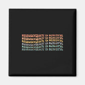 Neurodiversiteit is mooi - Autisme Bewustzijn Magneet (Voorkant)