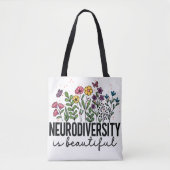 Neurodiversiteit is Mooi Boodschappentas Tote Bag (Voorkant)