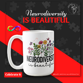 Neurodiversiteit is mooi Keramische mok