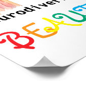 Neurodiversiteit is mooi, poster (Hoek)