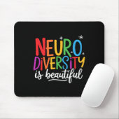 Neurodiversiteit Is Mooi Sped Adhd Autisme Bewustz Muismat (Met muis)