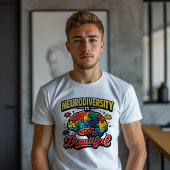Neurodiversiteit is Mooi Tri-Blend Shirt