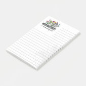 Neurodiversiteit is Mooie Gelijnde 3M Post-it® Not Notes (Schuin)