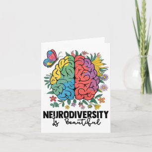 Neurodiversiteit is prachtig snelheid ADHD Autisme Kaart