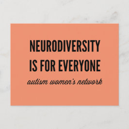 Neurodiversiteit is voor iedereen Briefkaart