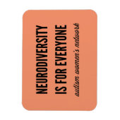 Neurodiversiteit is voor iedereen Flexi-Magnet Magneet (Verticaal)