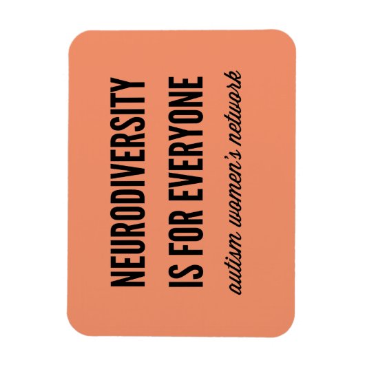 Neurodiversiteit is voor iedereen Flexi-Magnet Magneet (Verticaal)