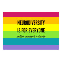 Neurodiversiteit is voor iedereen Poster (regenboo