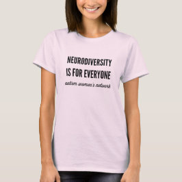Neurodiversiteit is voor iedereen (t-shirt vrouwen t-shirt