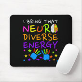Neurodiversiteit Kinder Jongens Autisme Bewustzijn Muismat (Met muis)