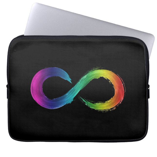 neurodiversiteit laptop sleeve (Voorkant)